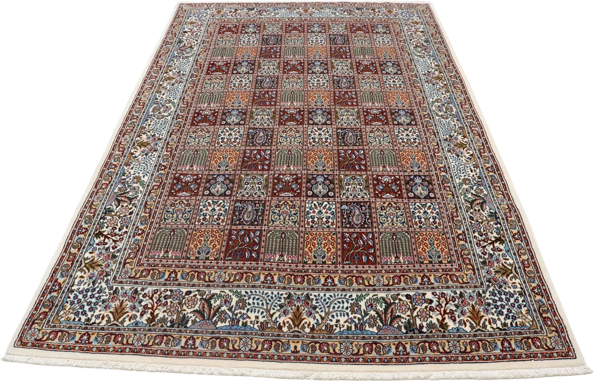 Moud Persian Rug 200 × 302 cm, Wool, hand-knotted
