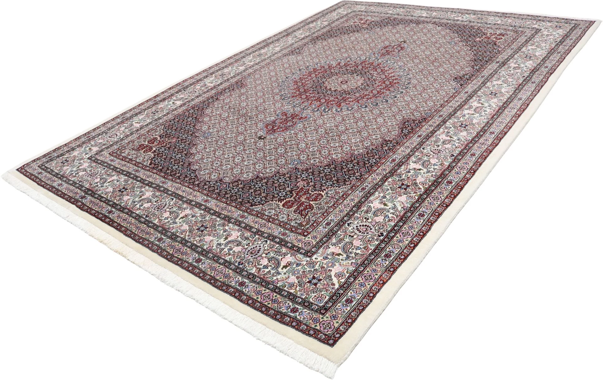 Moud Persian Rug 200 × 300 cm, Wool, hand-knotted
