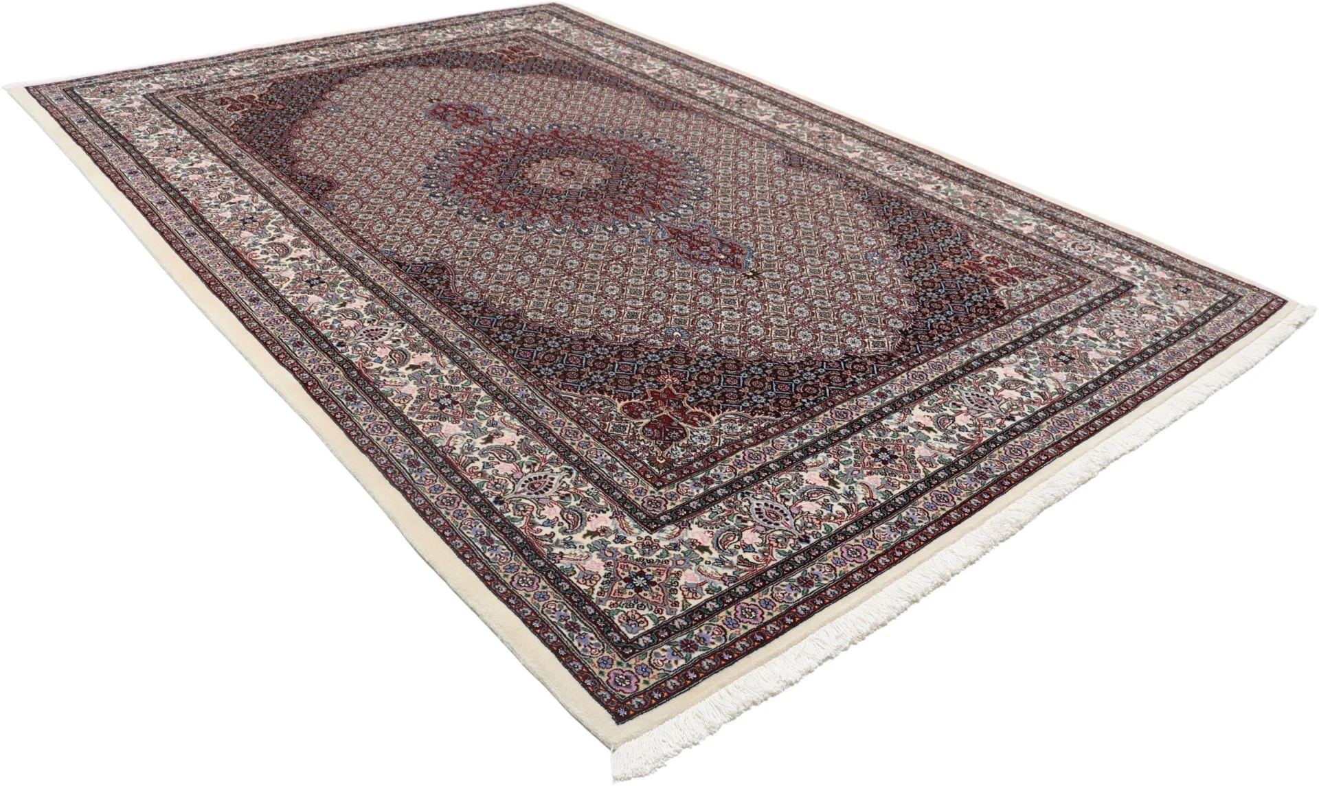 Moud Persian Rug 200 × 300 cm, Wool, hand-knotted
