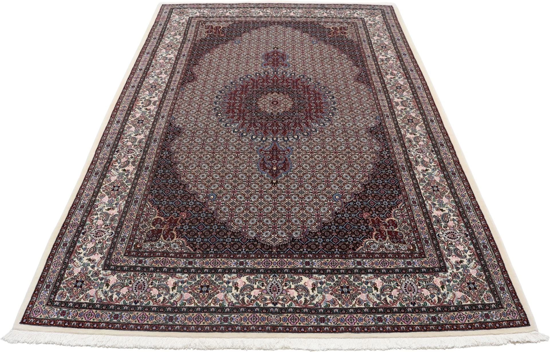 Moud Persian Rug 200 × 300 cm, Wool, hand-knotted