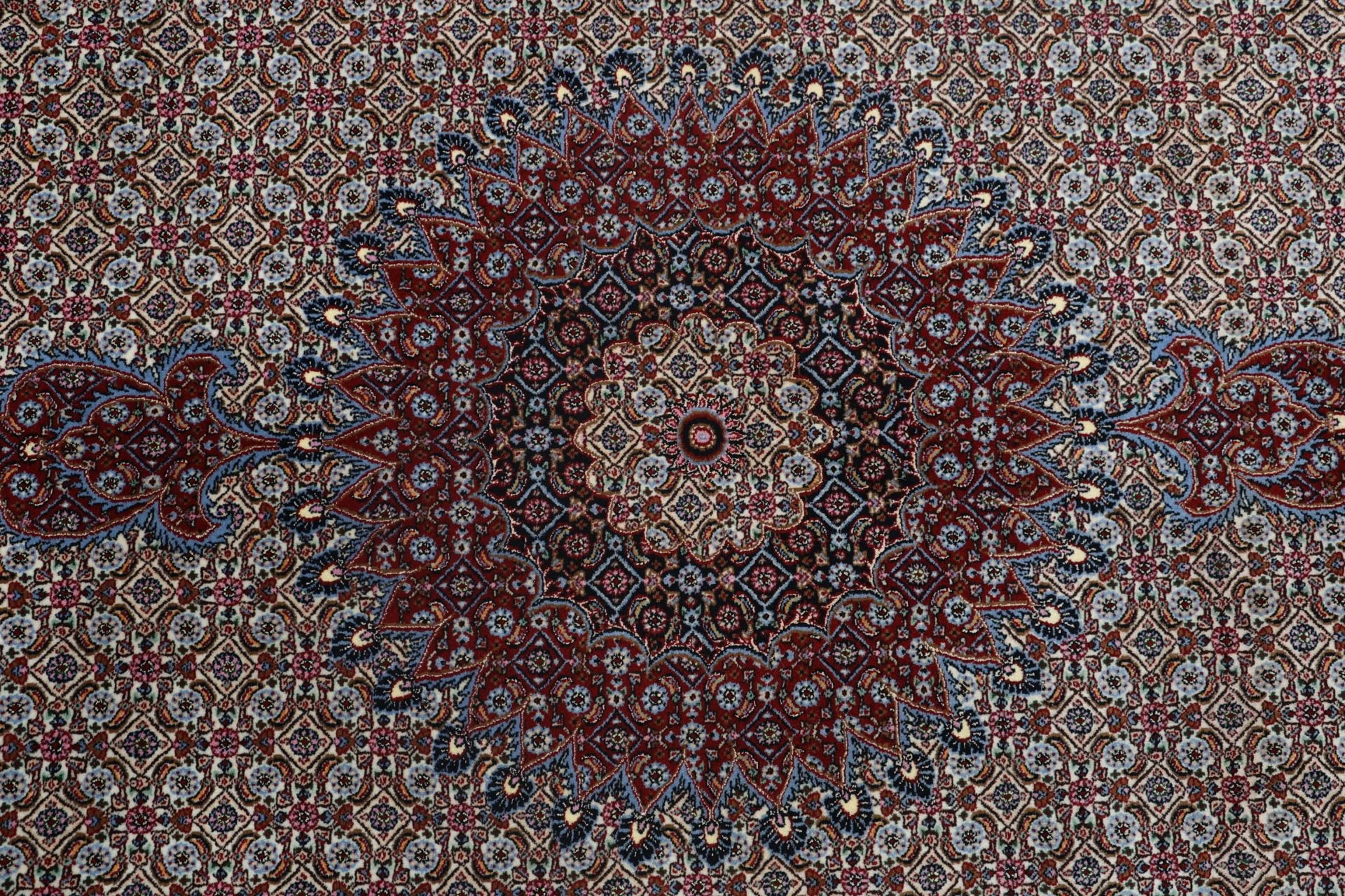 Moud Persian Rug 200 × 300 cm, Wool, hand-knotted