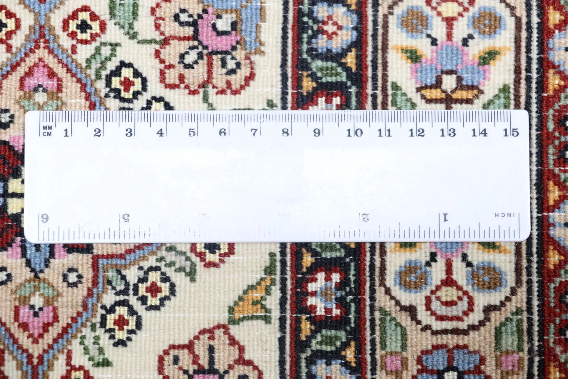 Moud Persian Rug 200 × 300 cm, Wool, hand-knotted