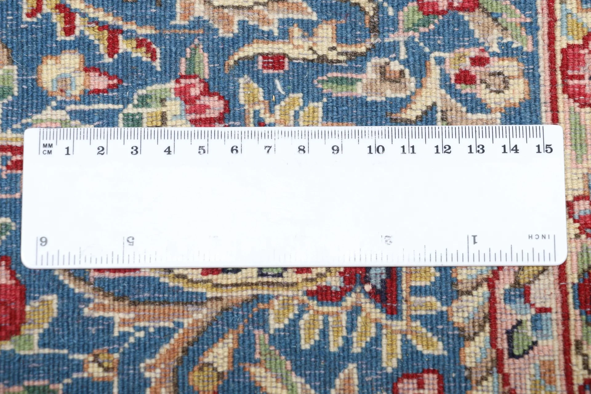Hand-Knotted Wool Kerman Persian Rug, 202 × 297 cm