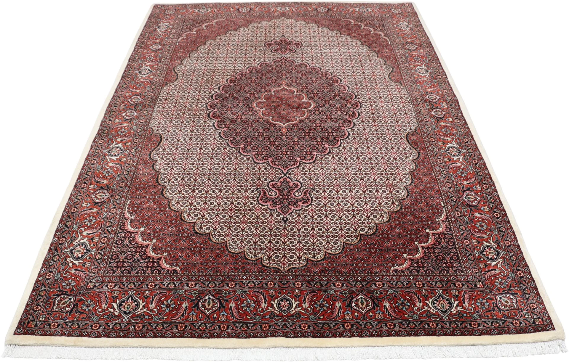 Bijar Persian Rug 180 × 255 cm, Wool & Silk, hand-knotted