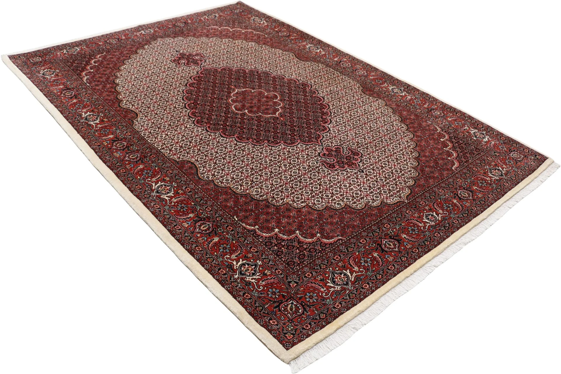 Bijar Persian Rug 180 × 255 cm, Wool & Silk, hand-knotted