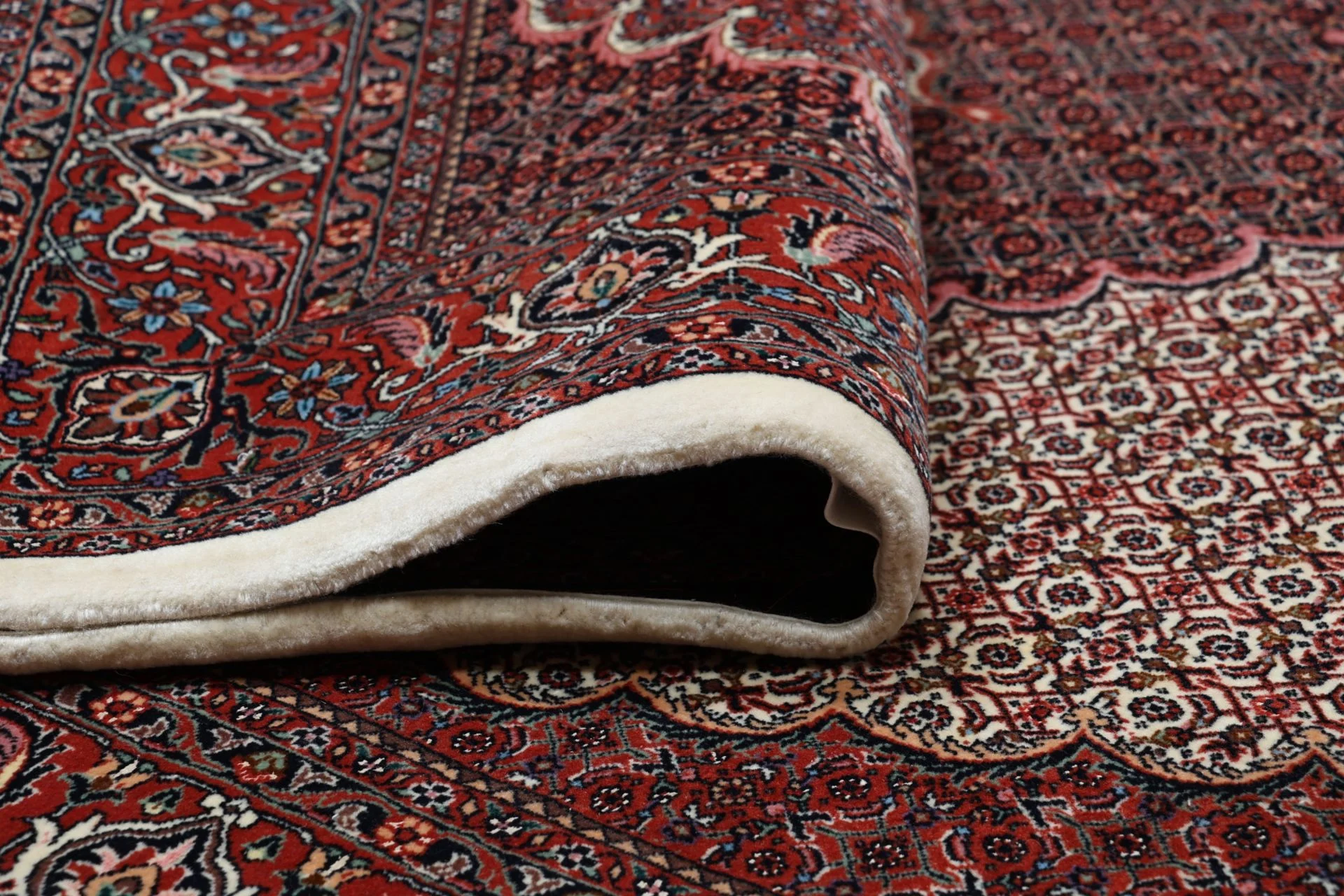 Bijar Persian Rug 180 × 255 cm, Wool & Silk, hand-knotted