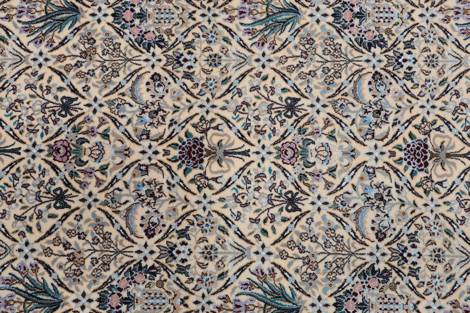 Nain Persian Rug 160 × 235 cm, Wool & Silk, hand-knotted