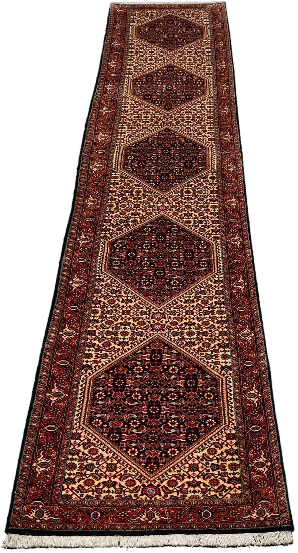 perserteppich-bidjar-65-x-420-cm-schurwolle-handgeknupft-laufer-1 Bijar Persian Rug 65 × 420 cm, Wool, hand-knotted
