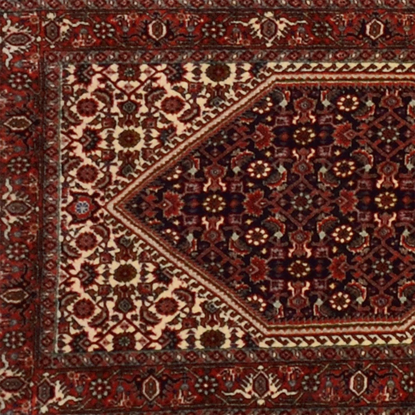 perserteppich-bidjar-65-x-420-cm-schurwolle-handgeknupft-laufer-3 Bijar Persian Rug 65 × 420 cm, Wool, hand-knotted