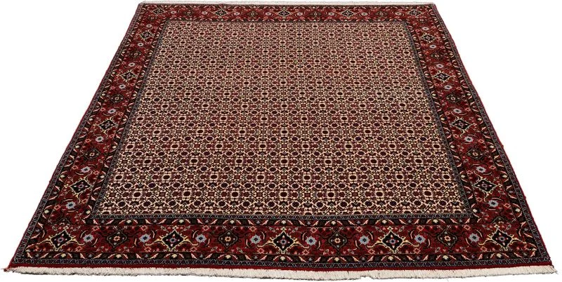 perserteppich-bidjar-204-x-260-cm-schurwolle-handgeknupft-3 Hand-Knotted Wool Bijar Persian Rug, 204 × 260 cm