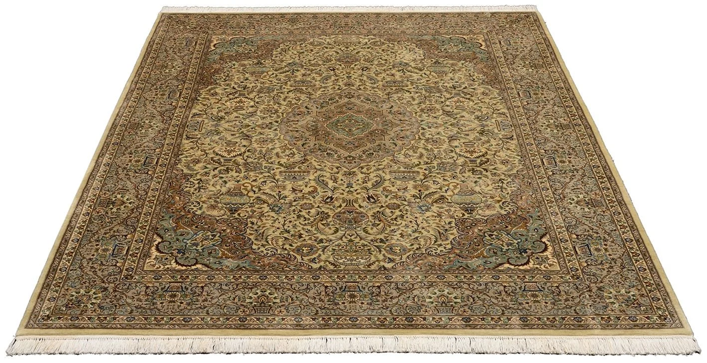 orientteppich-kashan-186-x-284-cm-schurwolle-handgeknupft-2 Kashan Pakistani Rug — hand-knotted, 186 × 284 cm, Wool