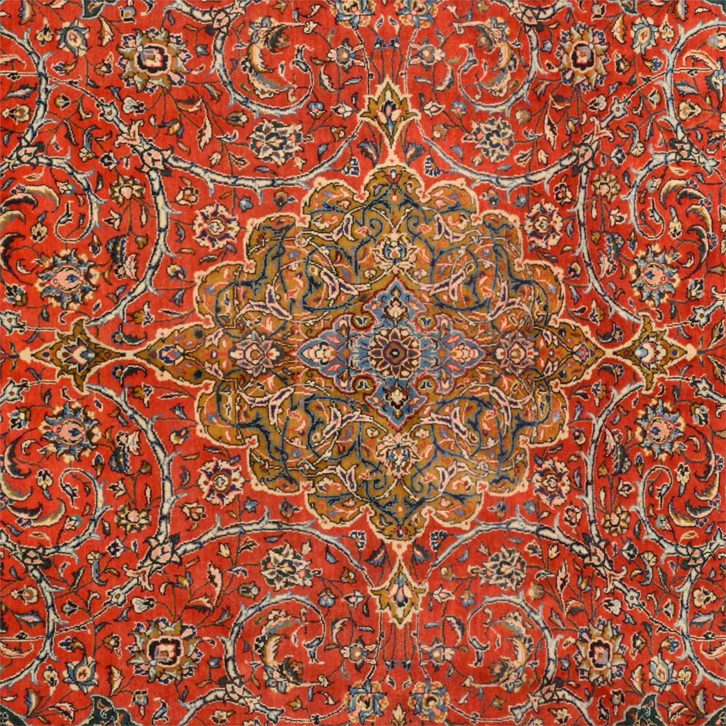perserteppich-sarough-219-x-323-cm-schurwolle-handgeknupft-4 Hand-Knotted Wool Sarouk Persian Rug, 219 × 323 cm