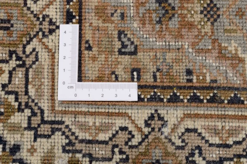 Tabriz Indian Rug 80 × 401 cm, Wool & Silk, hand-knotted