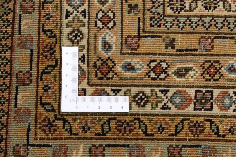 orientteppich-ghom-241-x-344-cm-schurwolle-handgeknupft-exklusiv-2 Hand-Knotted Wool Qom Indian Rug, 241 × 344 cm