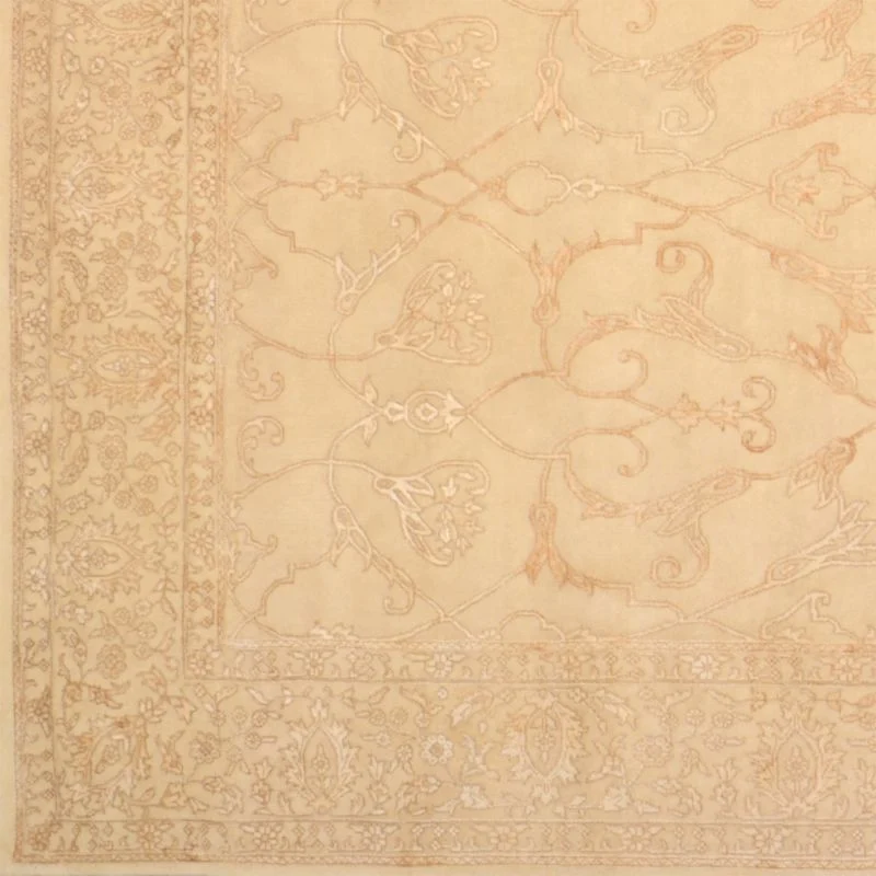 Tabriz Indian Rug — hand-knotted, 167 × 272 cm, Wool & Silk