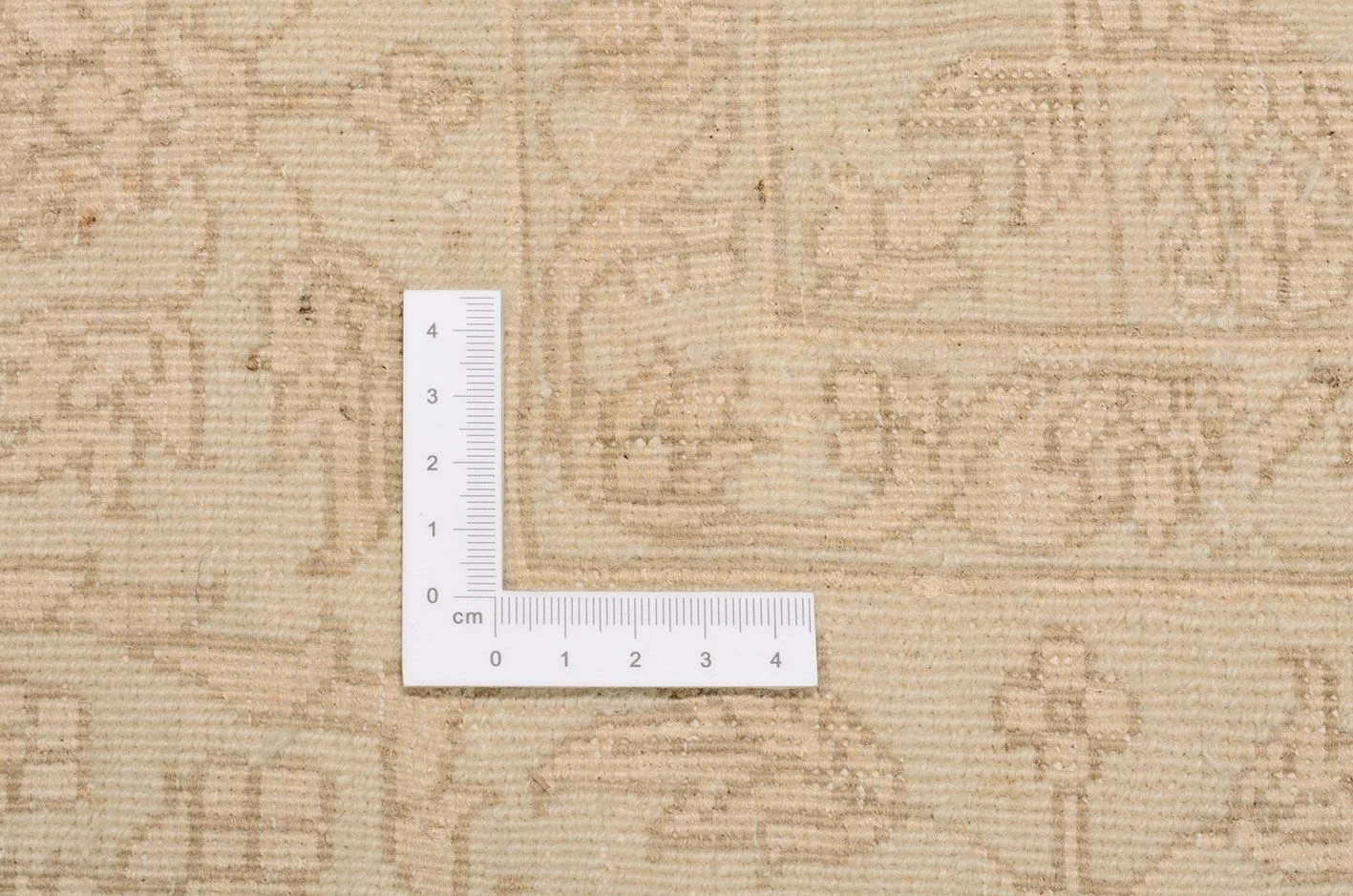 Hand-Knotted Wool Tabriz Indian Rug, 250 × 300 cm