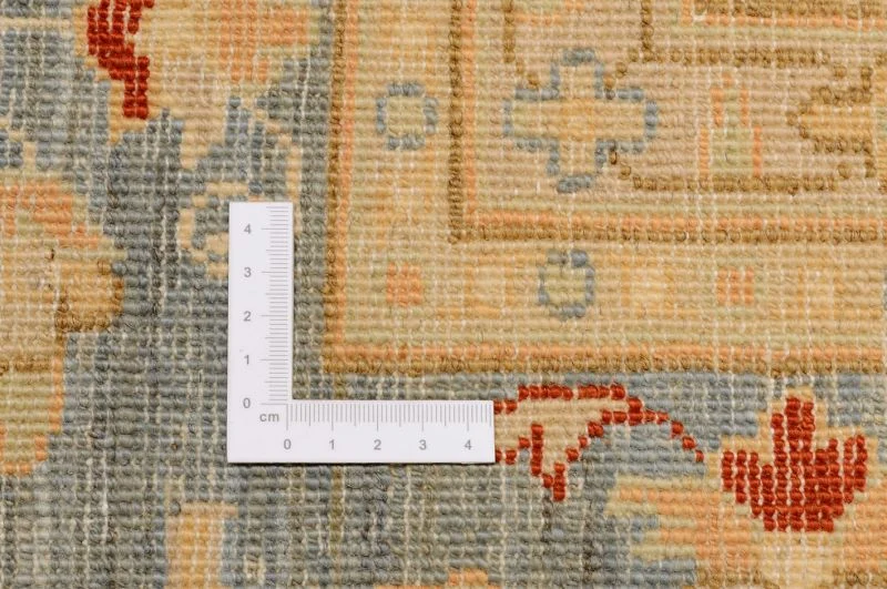 Hand-Knotted Wool Ziegler Pakistani Rug, 245 × 290 cm