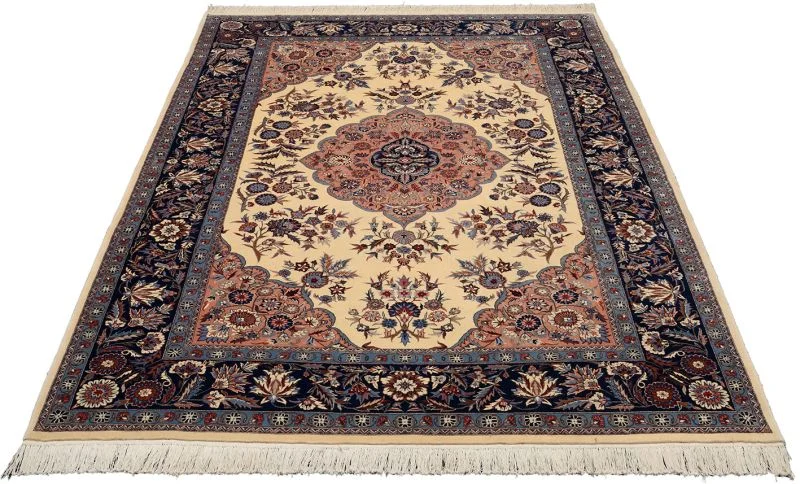 Isfahan Chinese Rug — hand-knotted, 187 × 287 cm, Wool