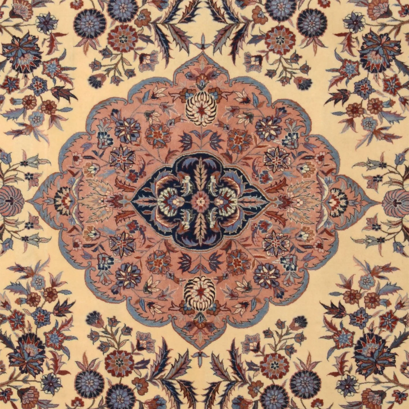 Isfahan Chinese Rug — hand-knotted, 187 × 287 cm, Wool
