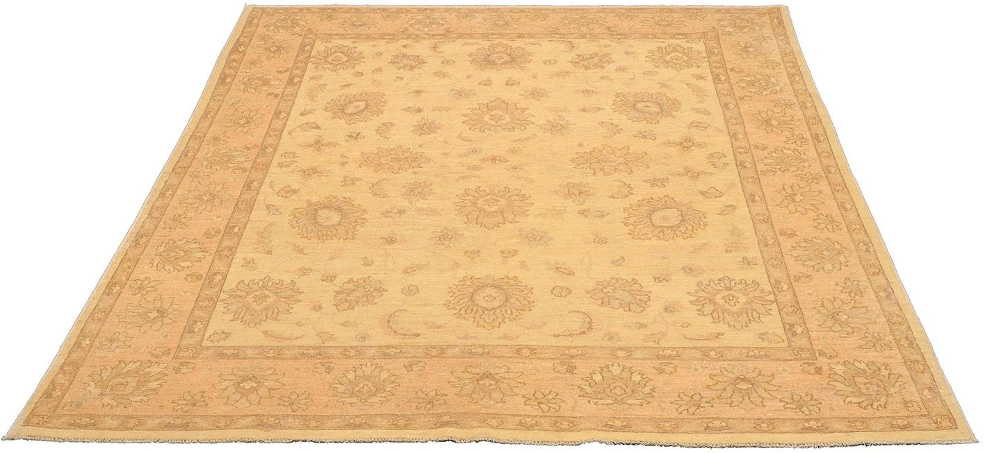 Ziegler Pakistani Rug — hand-knotted, 192 × 249 cm, Wool