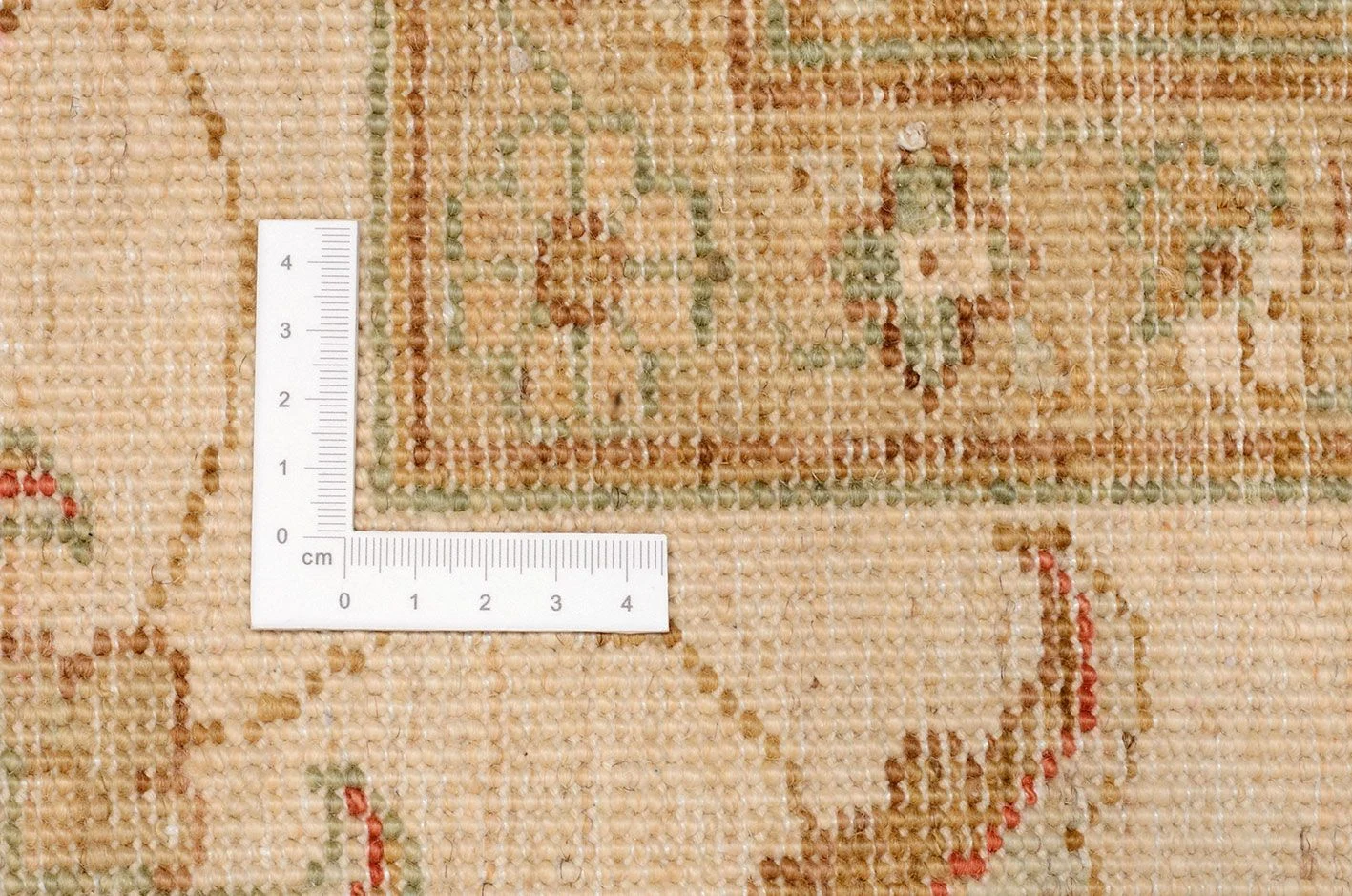 Ziegler Afghan Rug — hand-knotted, 277 × 360 cm, Wool