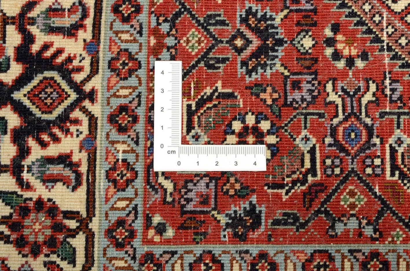 perserteppich-bidjar-66-x-410-cm-schurwolle-handgeknupft-laufer-5 Hand-Knotted Wool Bijar Persian Rug, 66 × 410 cm
