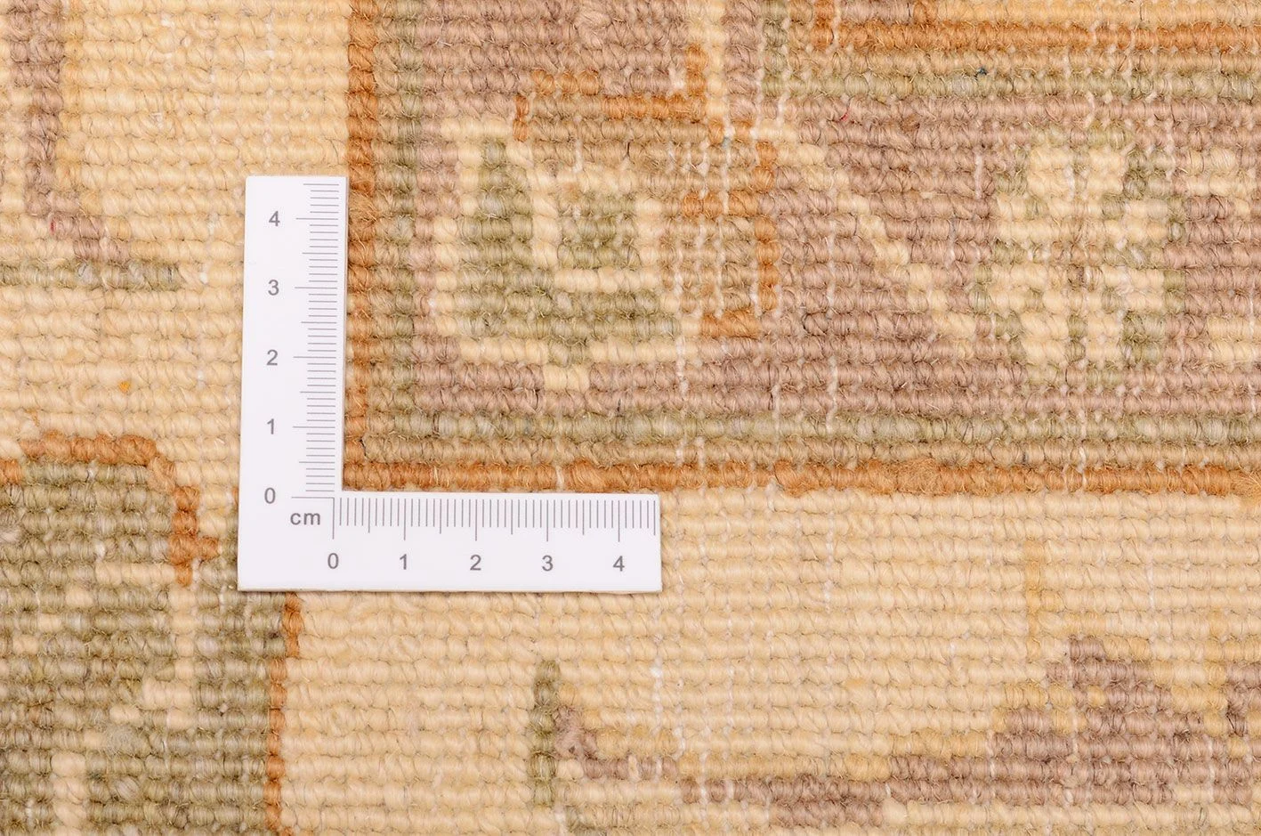 Hand-Knotted Wool Ziegler Pakistani Rug, 255 × 307 cm