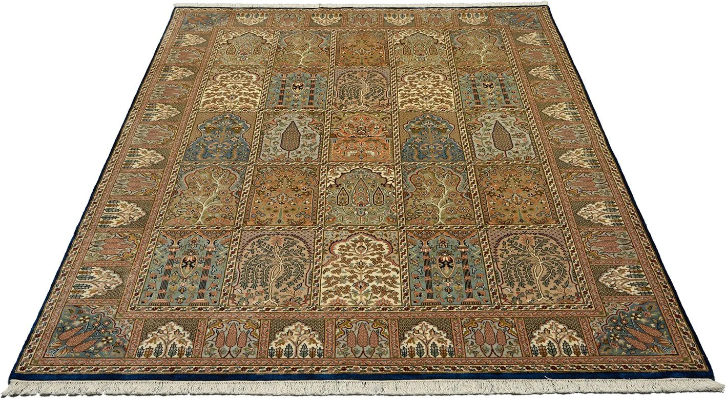 orientteppich-bachtiar-174-x-241-cm-schurwolle-handgeknupft-1 Hand-Knotted Wool Bakhtiari Indian Rug, 174 × 241 cm