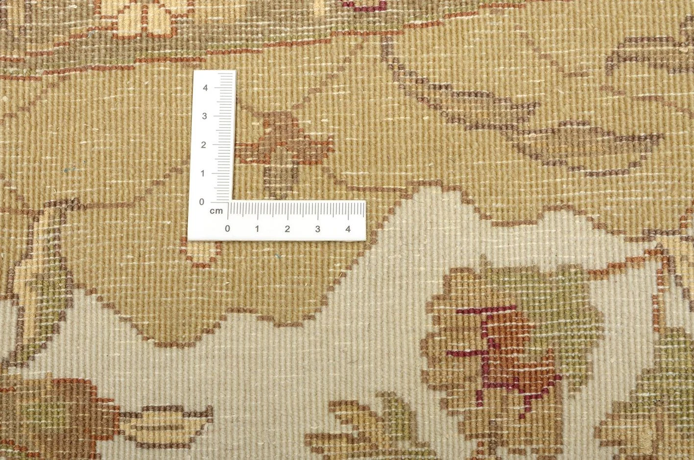 Tabriz Indian Rug — hand-knotted, 296 × 296 cm, Wool