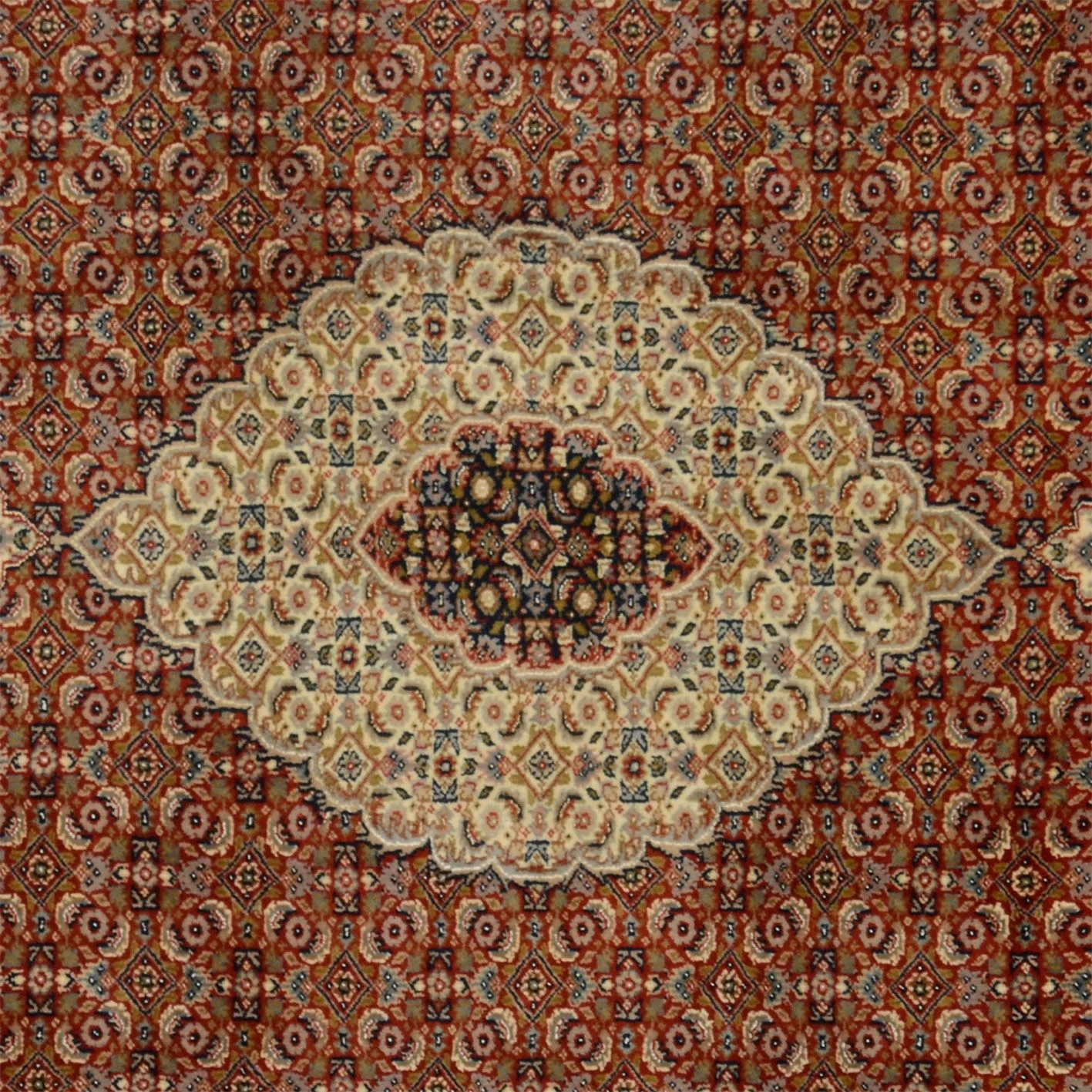 orientteppich-tabriz-195-x-298-cm-schurwolle-seide-handgeknupft-3 Tabriz Indian Rug 195 × 298 cm, Wool & Silk, hand-knotted