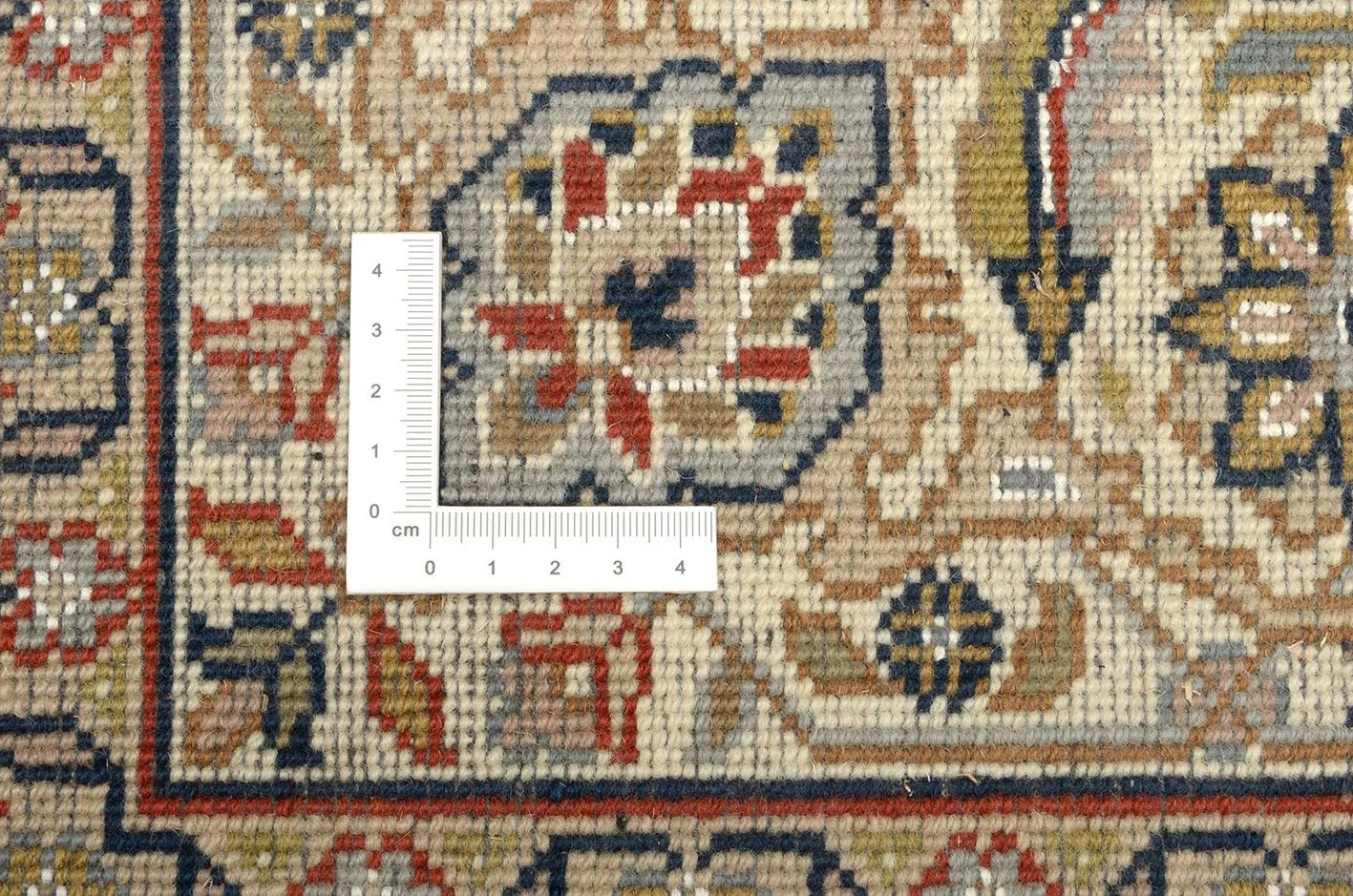 Tabriz Indian Rug 202 × 301 cm, Wool & Silk, hand-knotted