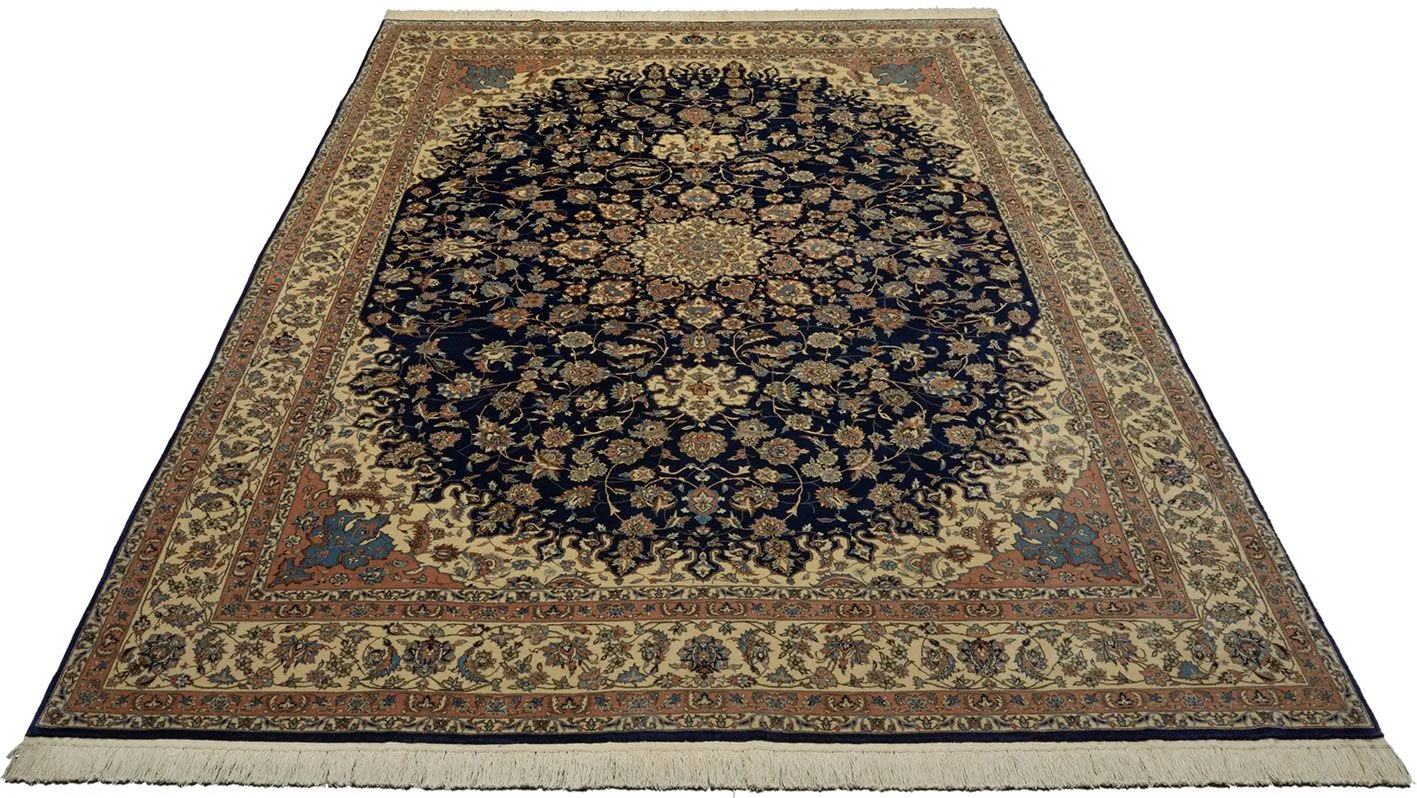 Isfahan Chinese Rug — hand-knotted, 250 × 350 cm, Wool
