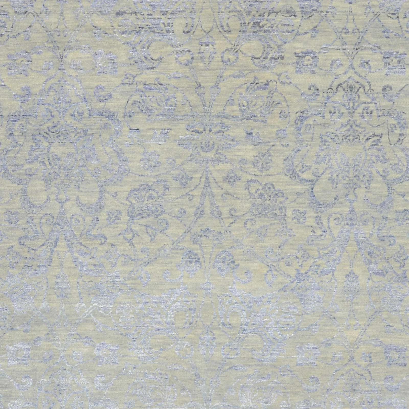 Indian Rug — hand-knotted, 243 × 301 cm, Wool