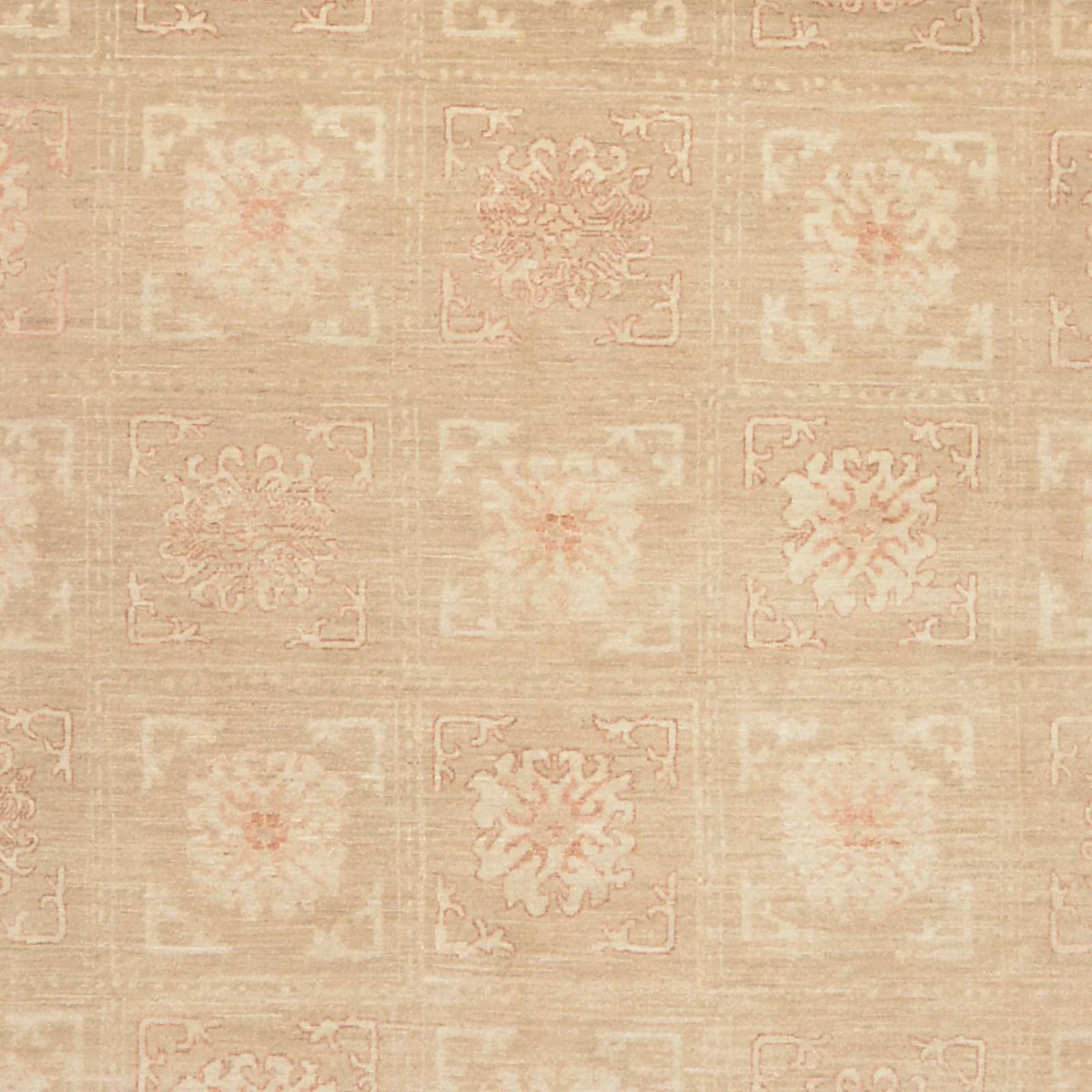 Hand-Knotted Wool Ziegler Pakistani Rug, 270 × 350 cm
