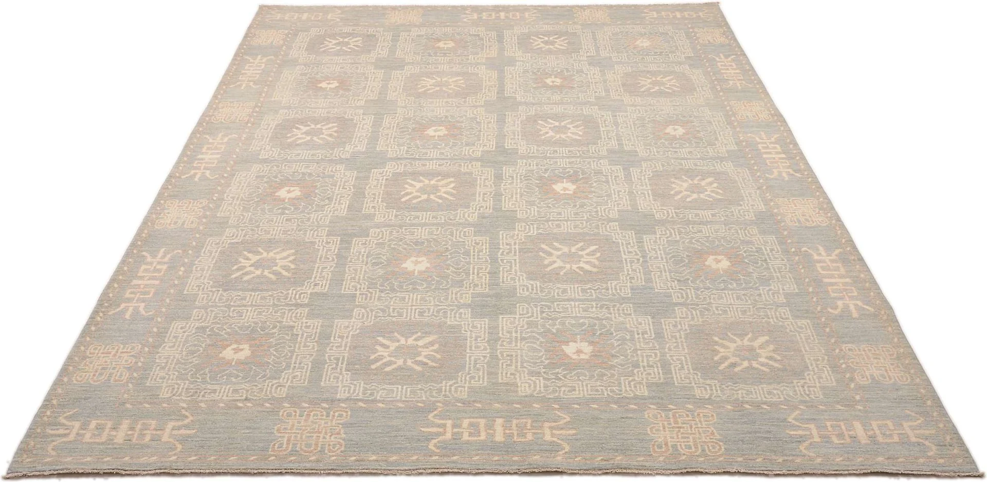 Ziegler Pakistani Rug — hand-knotted, 244 × 336 cm, Wool