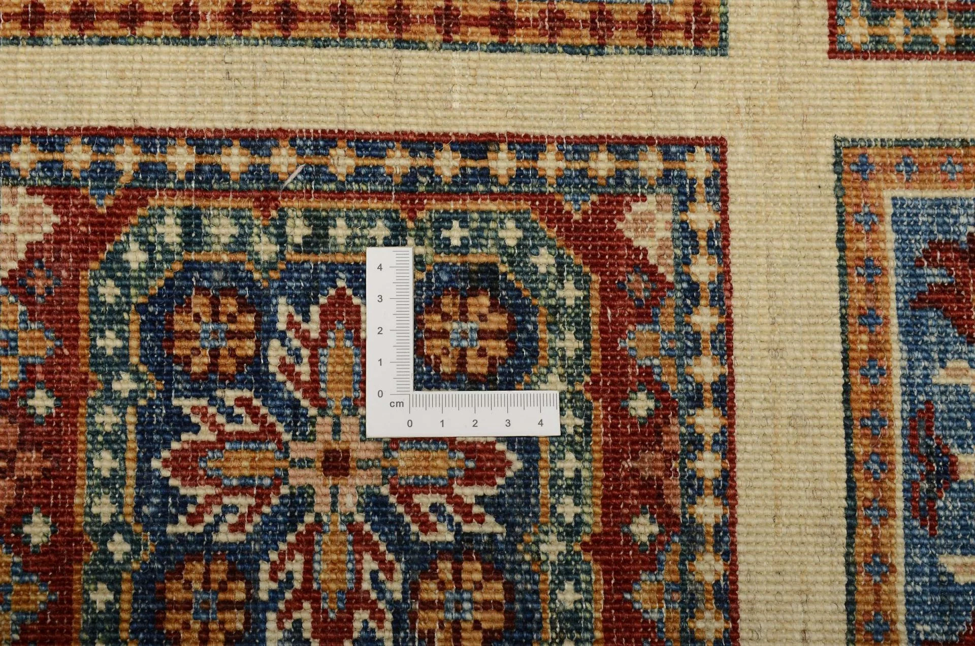 Hand-Knotted Wool Ziegler Pakistani Rug, 228 × 304 cm