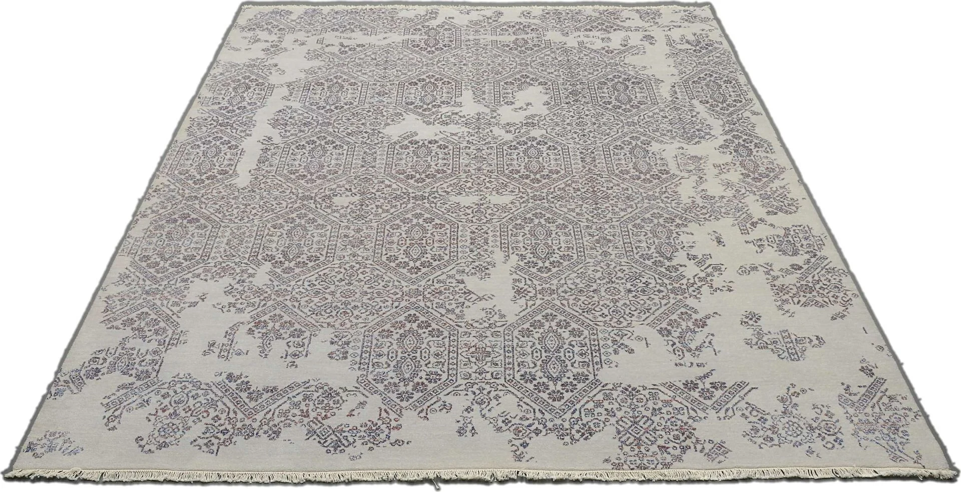 Indian Rug — hand-knotted, 250 × 300 cm, Wool