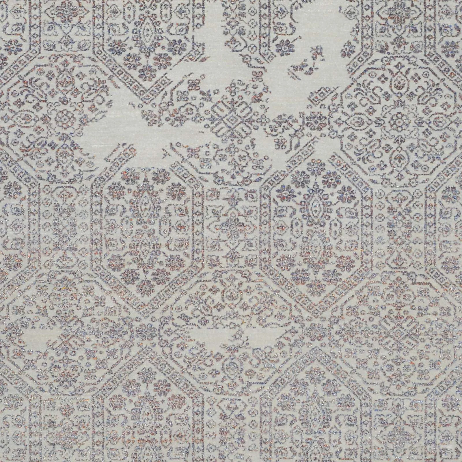 Indian Rug — hand-knotted, 250 × 300 cm, Wool