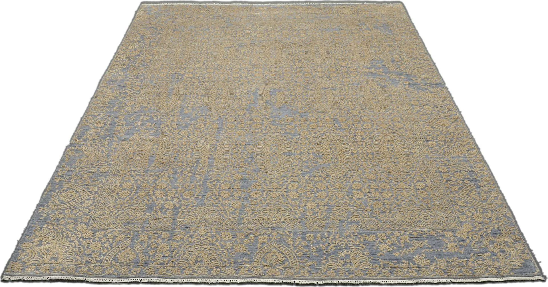 Indian Rug — hand-knotted, 250 × 300 cm, Wool