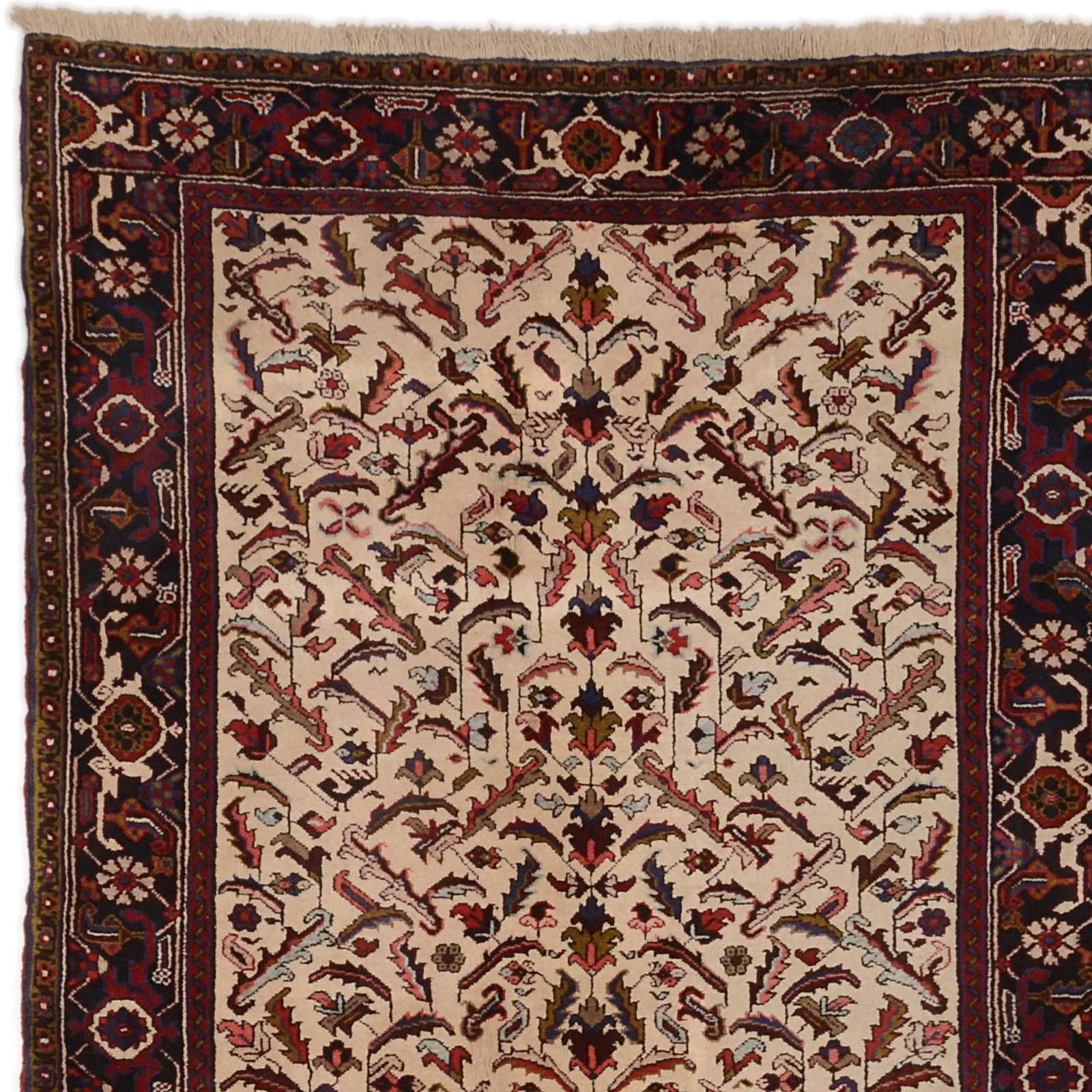 Heriz Persian Rug — hand-knotted, 160 × 420 cm, Wool