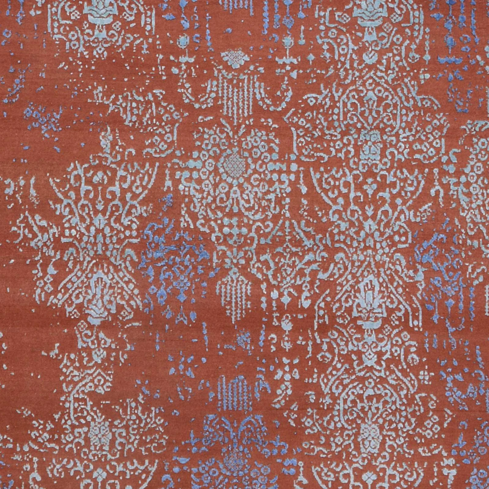 orientteppich-neo-170-x-240-cm-schurwolle-seide-handgeknupft-rose-4 Indian Rug — hand-knotted, 170 × 240 cm, Wool & Silk