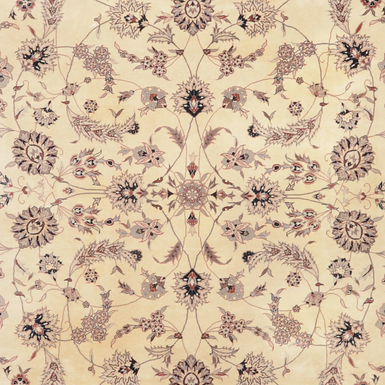 Hand-Knotted Wool Isfahan Chinese Rug, 246 × 340 cm