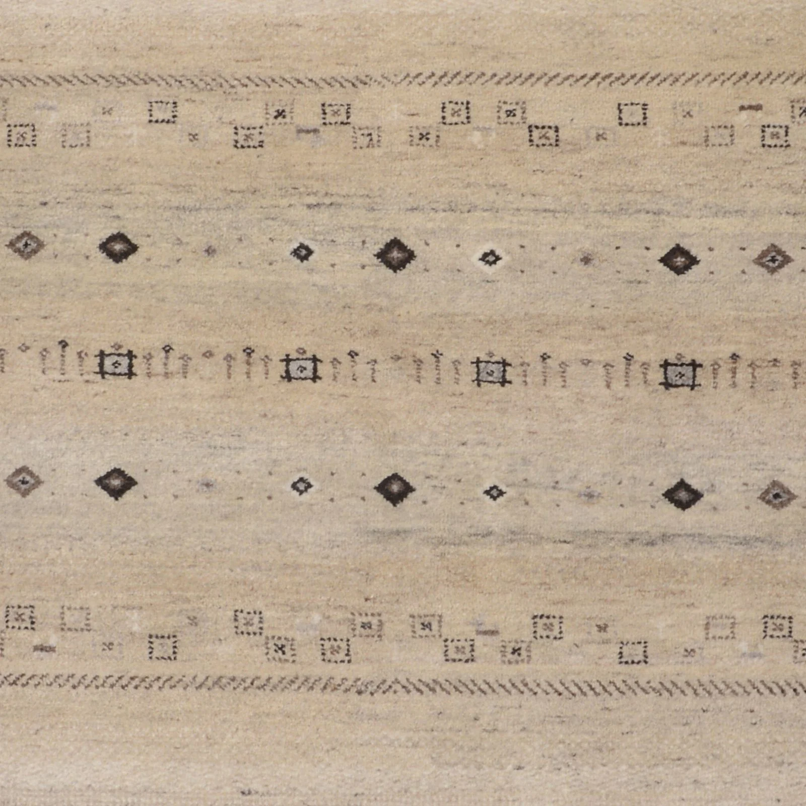 orientteppich-rizbaft-173-x-243-cm-schurwolle-handgeknupft-4 Hand-Knotted Wool Loribaft Indian Rug, 173 × 243 cm