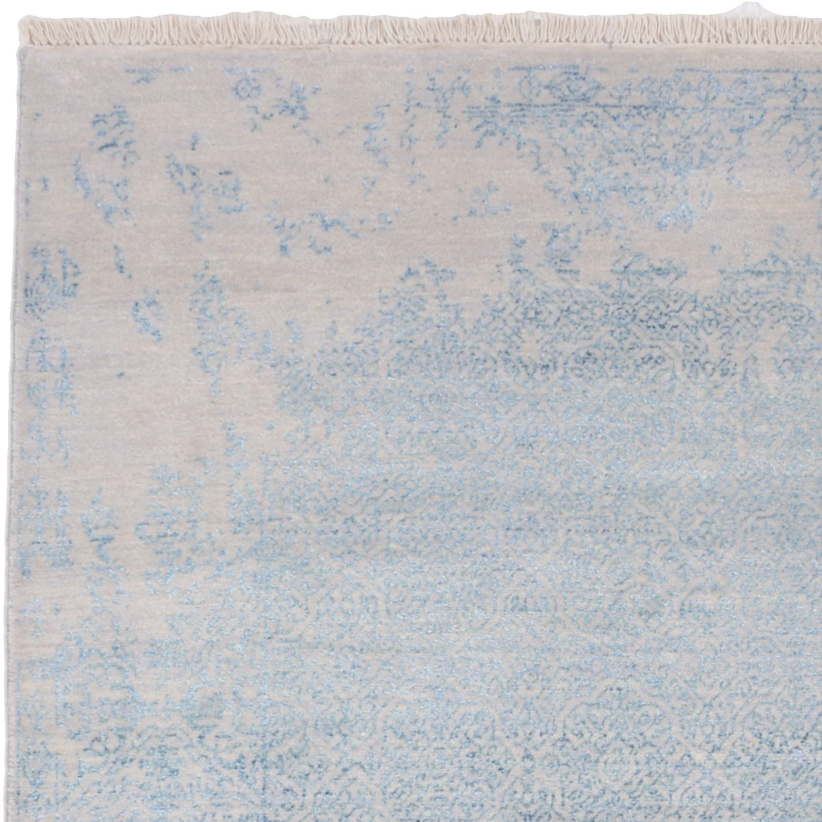 Indian Rug — hand-knotted, 167 × 246 cm, Wool