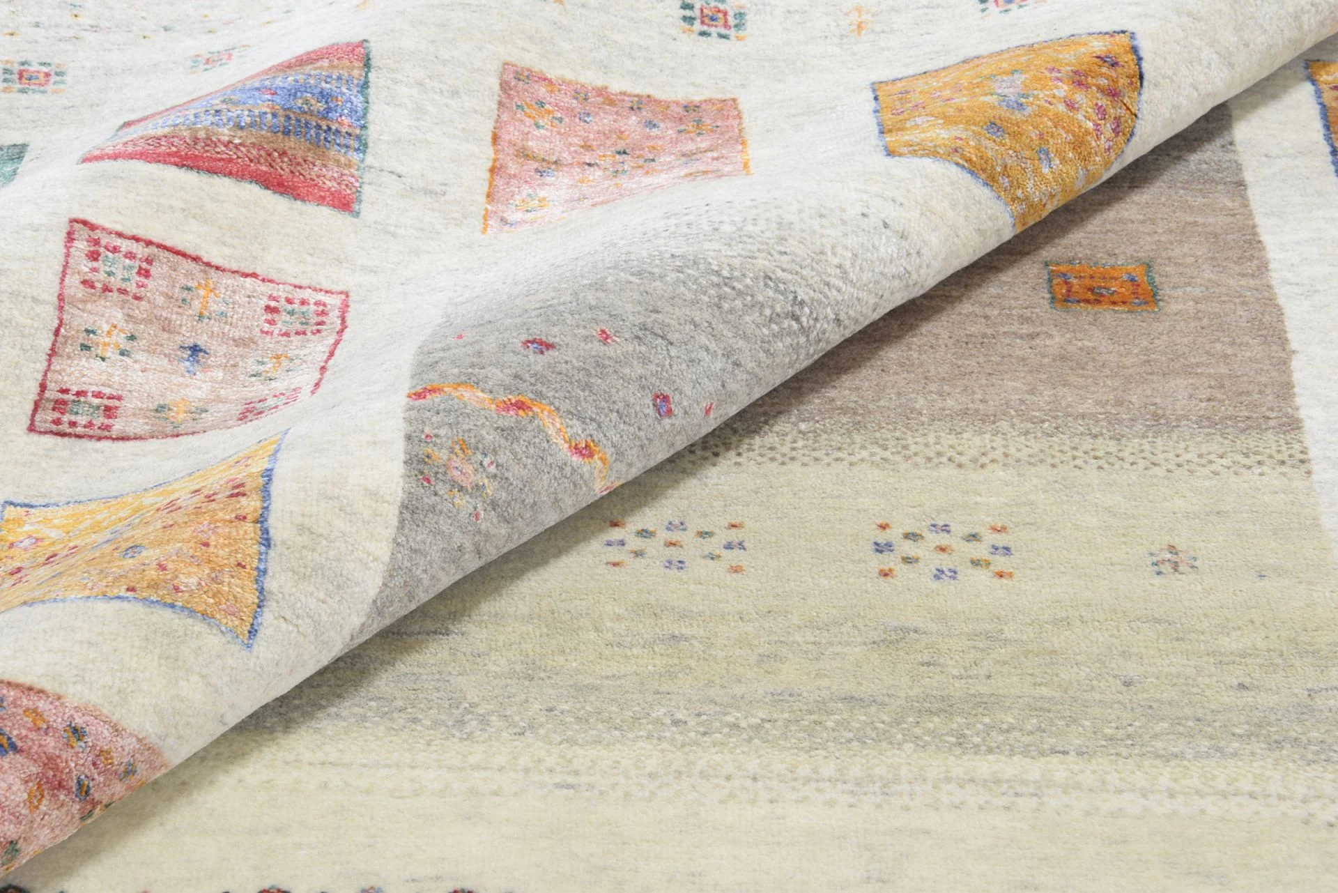 Loribaft Indian Rug 201 × 304 cm, Wool & Silk, hand-knotted
