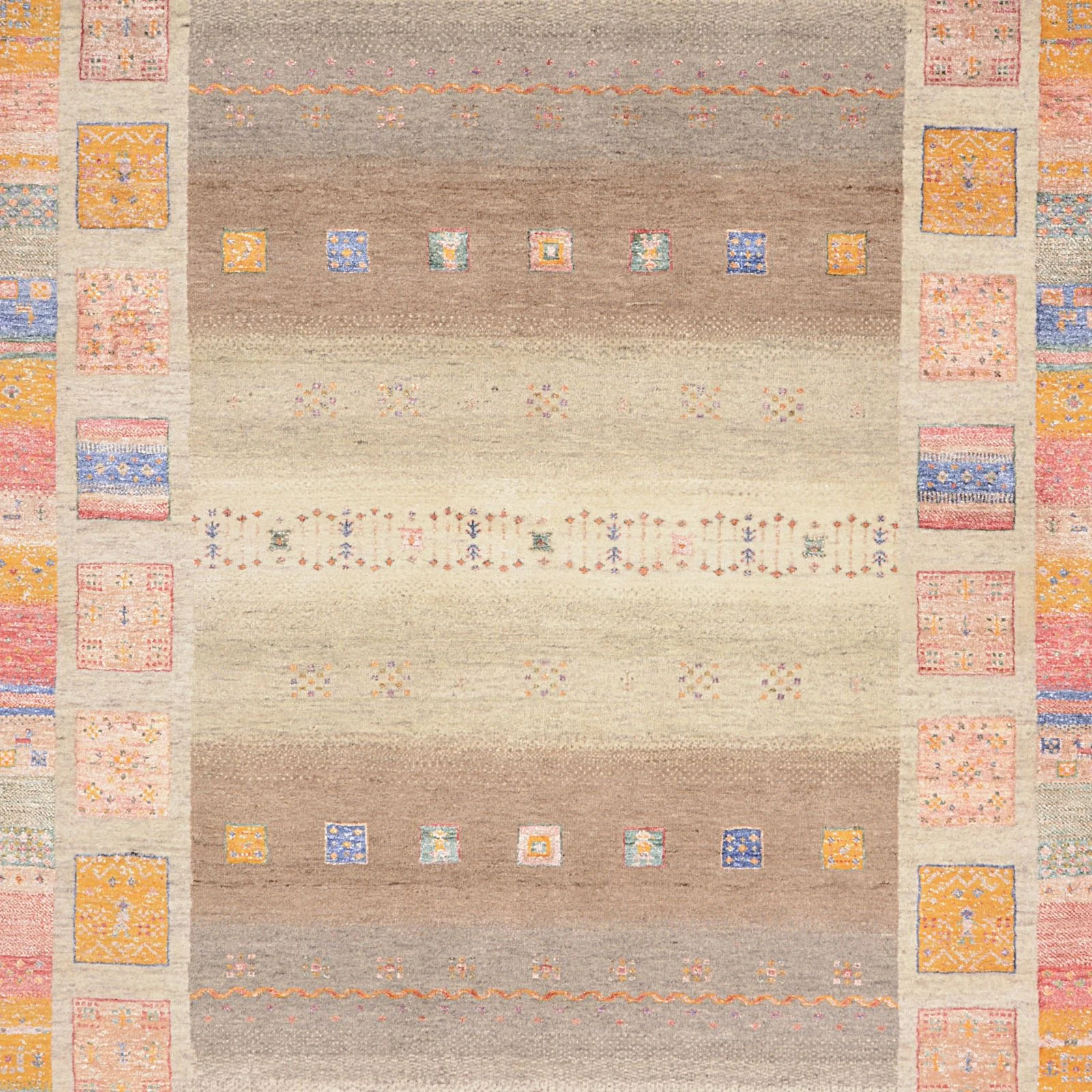Loribaft Indian Rug 173 × 245 cm, Wool & Silk, hand-knotted