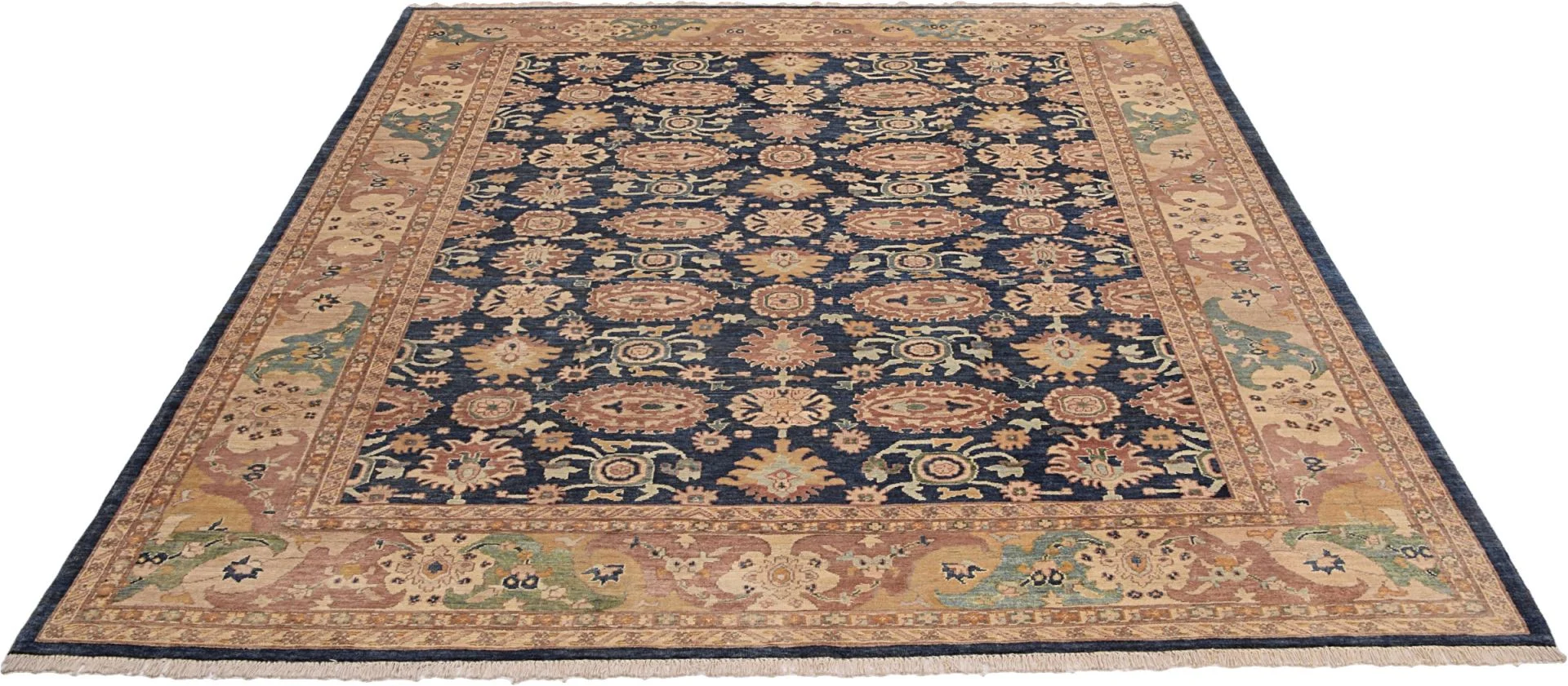 Ziegler Pakistani Rug — hand-knotted, 250 × 303 cm, Wool
