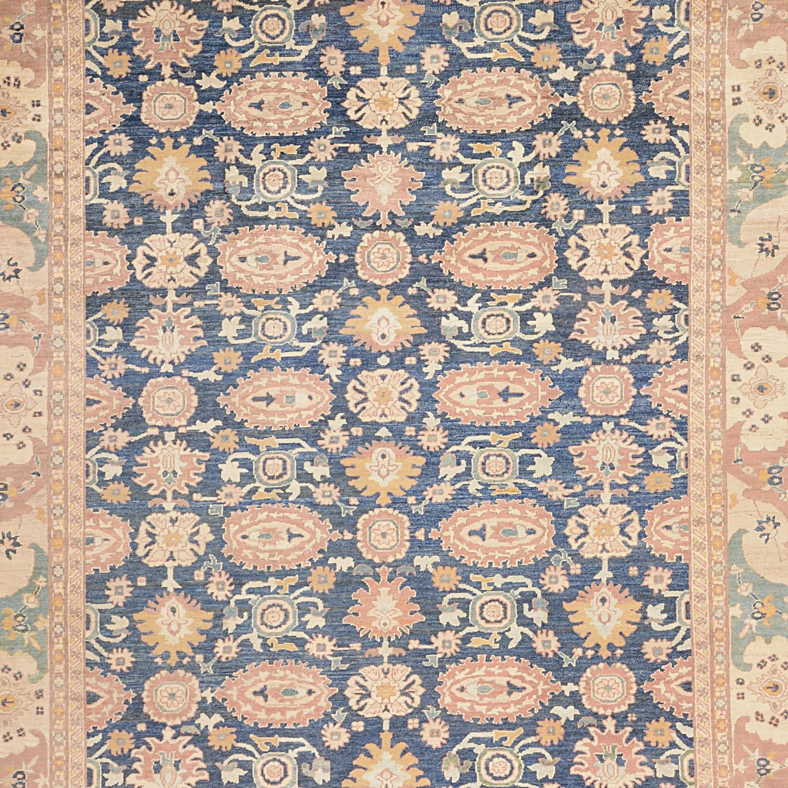 Ziegler Pakistani Rug — hand-knotted, 250 × 303 cm, Wool