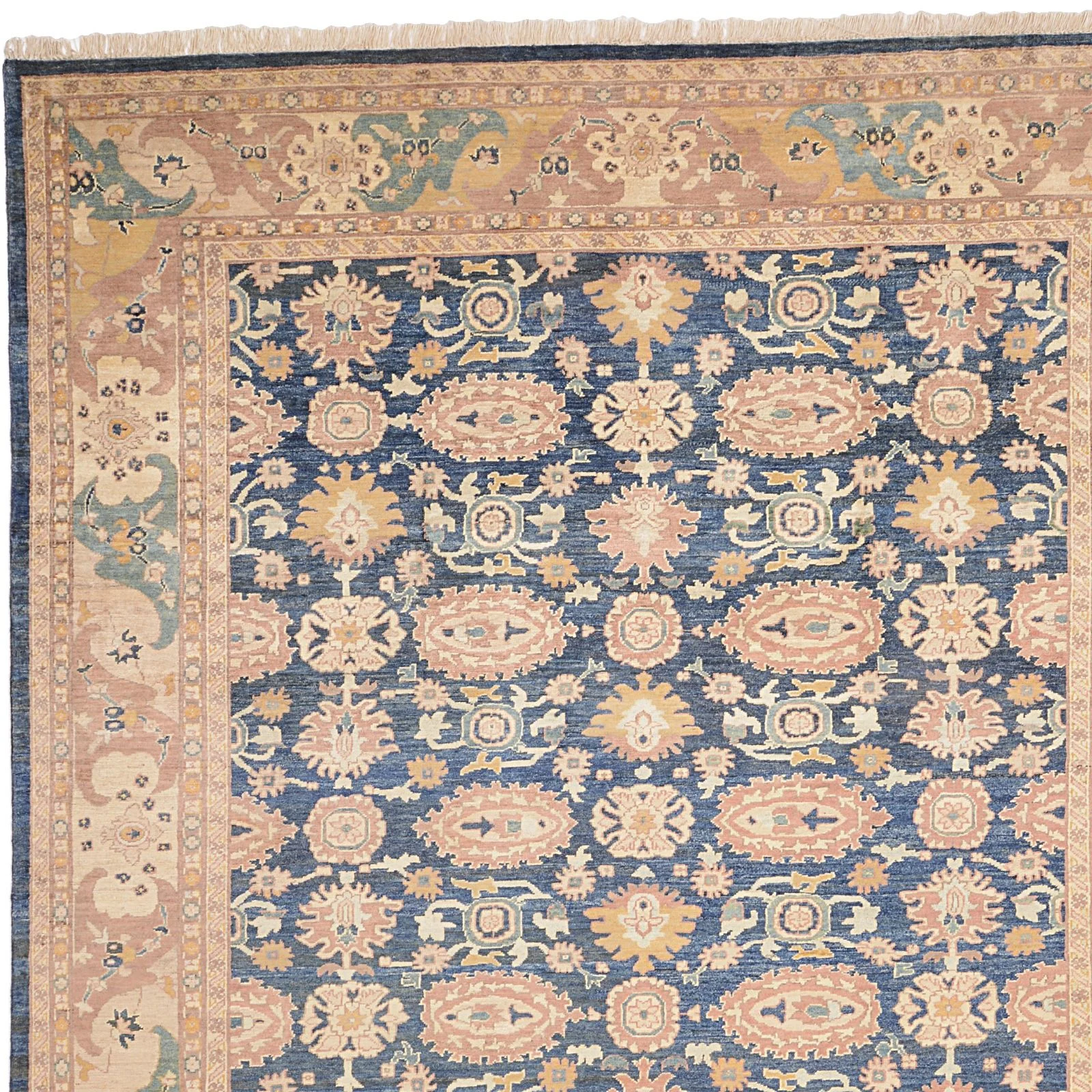 Ziegler Pakistani Rug — hand-knotted, 250 × 303 cm, Wool