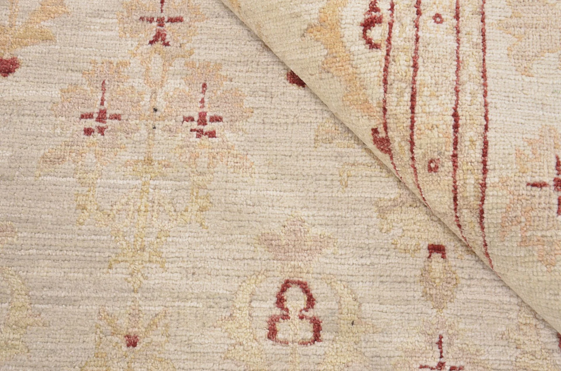 orientteppich-ziegler-255-x-330-cm-schurwolle-handgeknupft-beige-3 Hand-Knotted Wool Ziegler Pakistani Rug, 255 × 330 cm